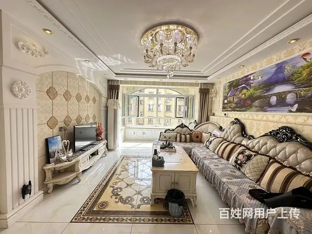 国王花园4楼116平三室两卫精装婚房58万居然一品三合家园 - 图片 1