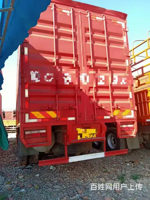二手国五江淮前四后四箱式货车260马力 - 图片 8