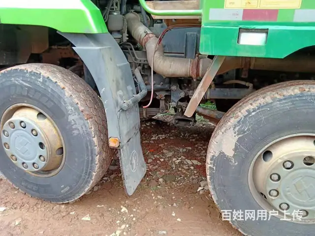 国五陕汽德龙X3000后八轮自卸车8米2货厢430 - 图片 9