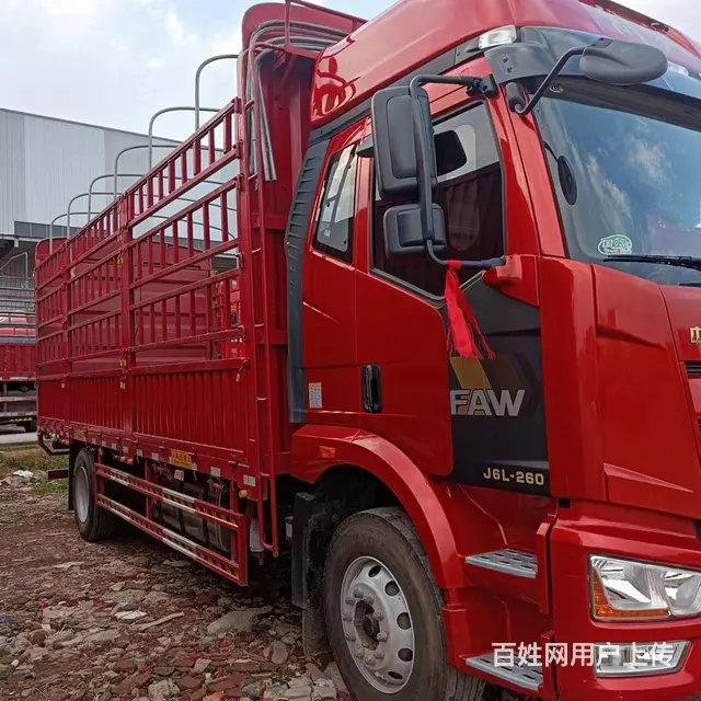 个人急售解放J6L 6.8米高栏车，带全保-险 - 图片 4