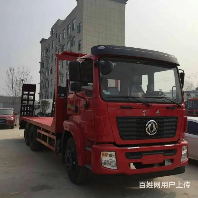 东风后八轮平板车东风后双桥挖机平板车厂家直销 - 图片 4