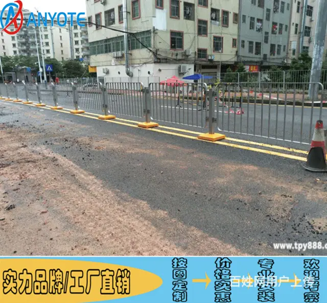 供应路中机非护栏 深标2栏杆现货 汕尾交通安全护栏 - 图片 3