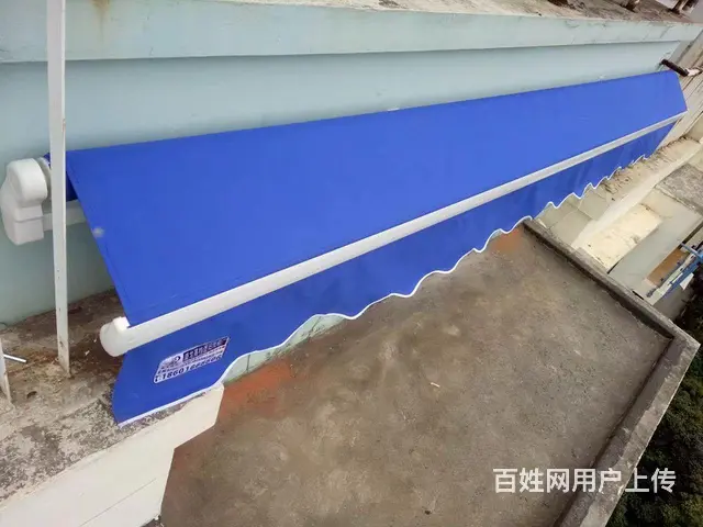 膜结构非机动机动车棚推拉蓬阁楼楼梯固定雨棚 - 图片 4