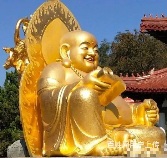 为佛像贴金箔塑金身财神爷贴金箔翻新佛像贴金箔多少钱 - 图片 1
