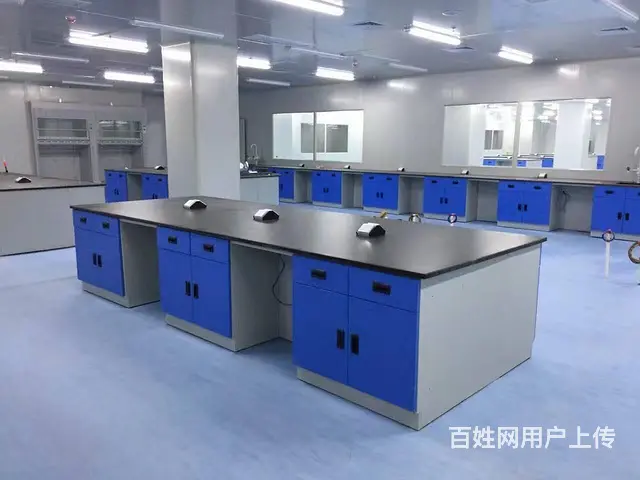 实验室工作台批发全钢化验室操作台检测实验桌现货 - 图片 1