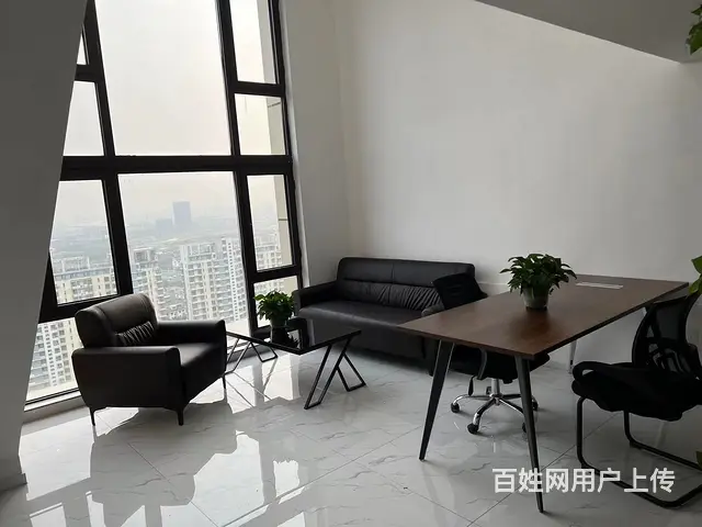 城南 高铁站斜对面150平写字楼 带办公家具 - 图片 1