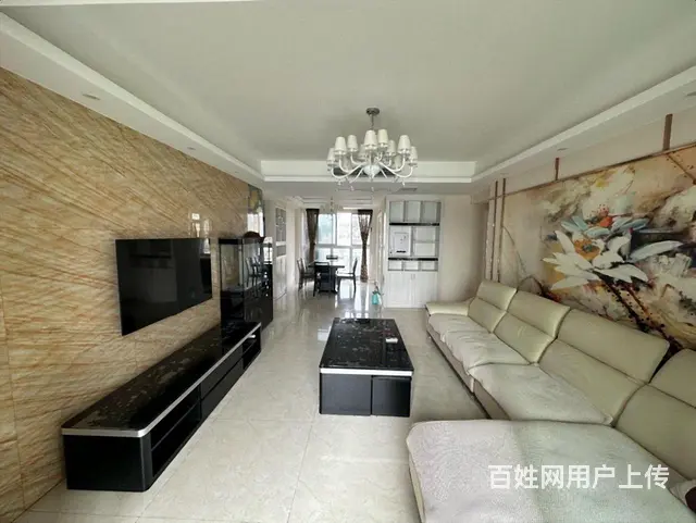 免费带看五一广场 江山多娇四期 一线江景精装修三房拎包入住 - 图片 1