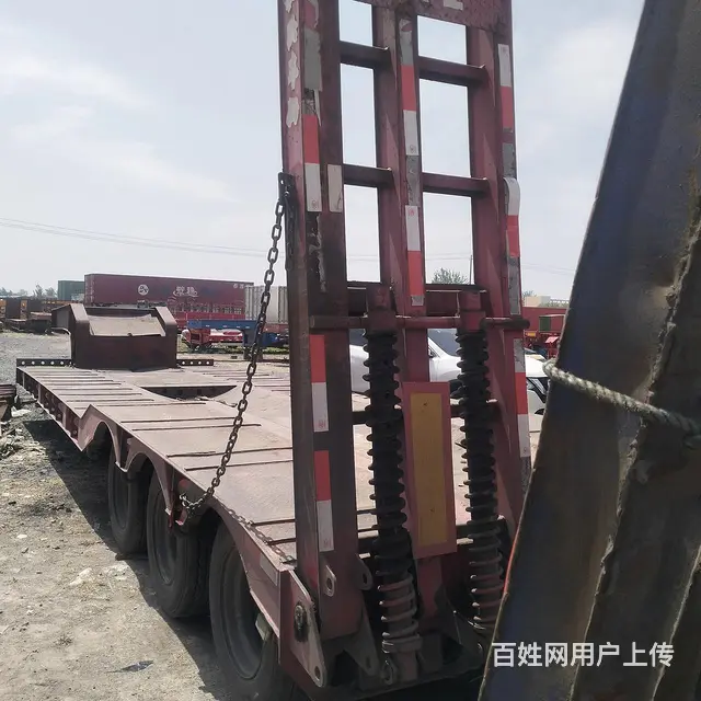 13米X3米低平板半挂车高低高 - 图片 4