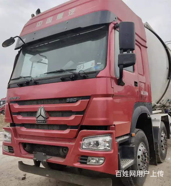 出售二手豪沃散装水泥罐车 国五380马力前四后八 - 图片 4