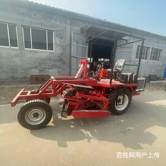 丰台大蒜收获机 挖蒜机 自走式起蒜机LL - 图片 1
