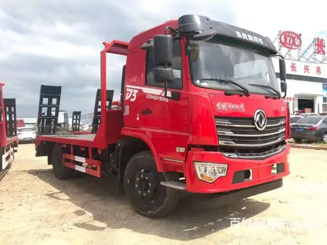 东风国六单桥平板车 多少钱一辆 - 图片 6