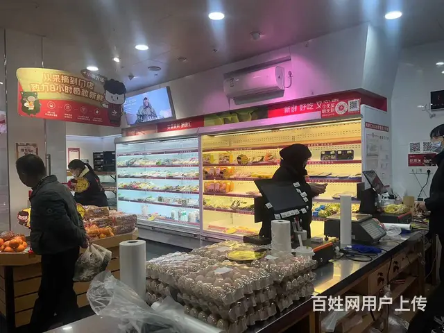 西湖西湖三墩门宽8米双门头证件齐全水果蔬菜店转让 - 图片 4