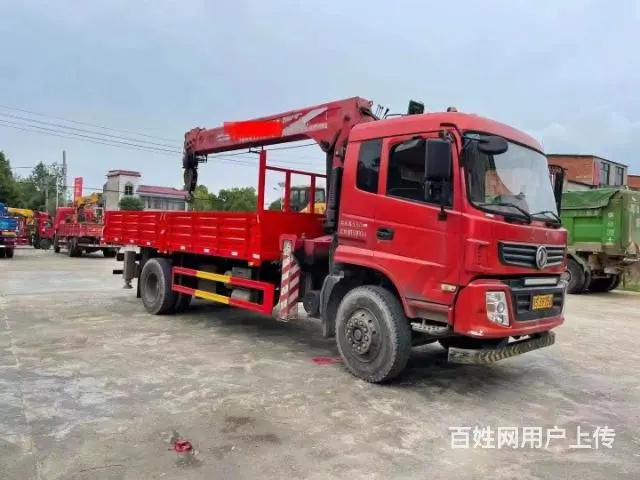 二手东风8吨随车吊 17年户全网低价全国联保售后 - 图片 2
