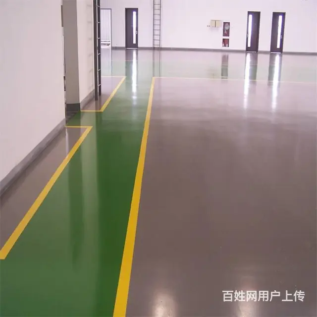 新泰肥城环氧树脂地坪漆施工 防尘耐磨自流平材料 - 图片 1
