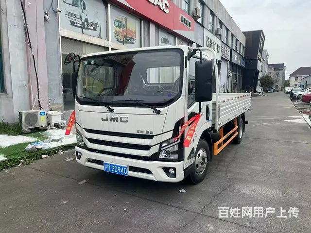 低价转让国六2023年3月江铃凯运4.2米栏板货车 - 图片 1