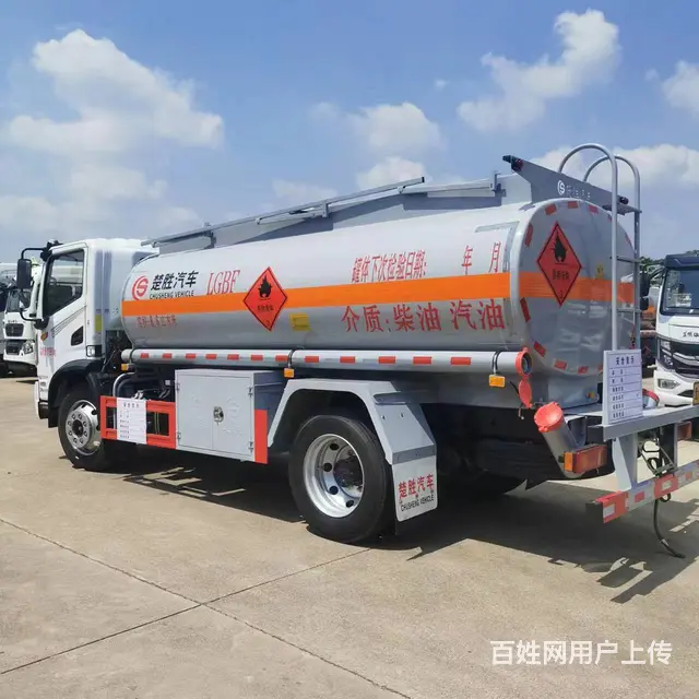 东风华神8吨油罐车 大轮毂离地间隙更大 工地神器 - 图片 2