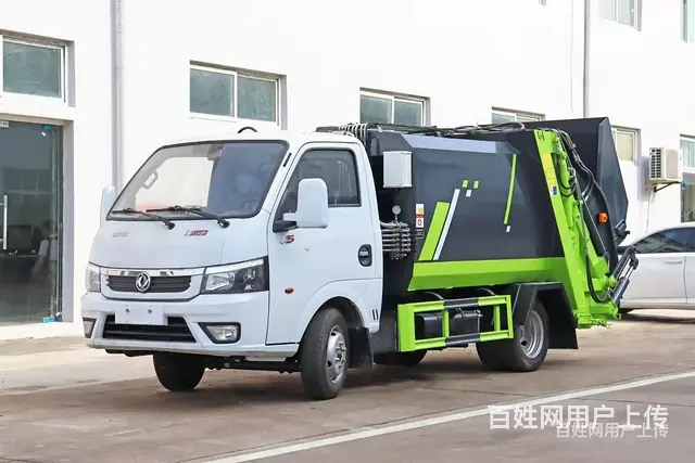 国六蓝牌东风 小区专用垃圾车 批量低价出售 - 图片 6