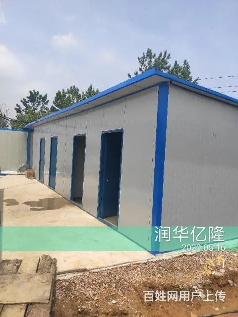 彩钢活动板房 活动房 轻钢板房 彩钢隔断防火板隔墙 - 图片 11