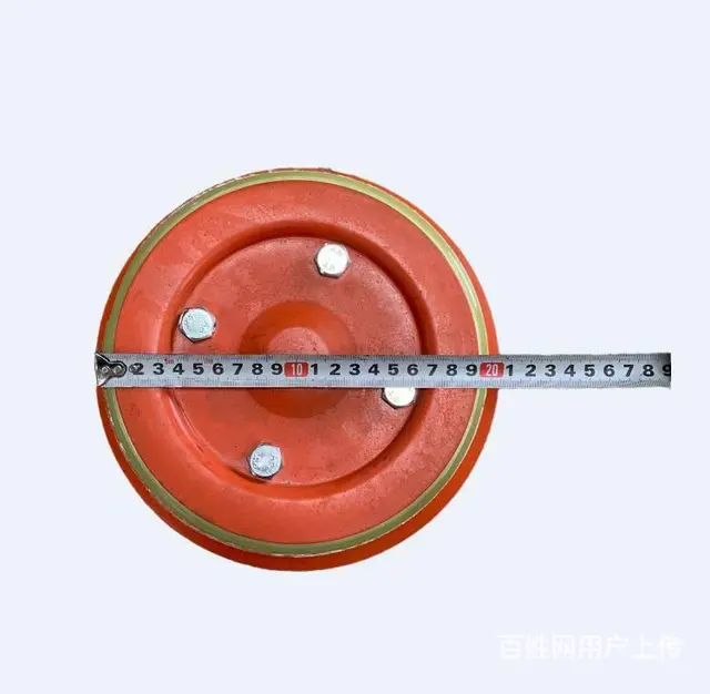 矿用猴车压绳轮索道托绳轮单托轮转动灵活抗压支持定制 - 图片 1