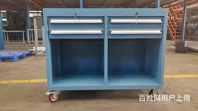 重型五金工具柜车间工厂维修用双开门铁皮带抽屉汽修多 - 图片 3