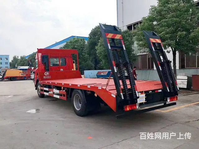解放龙V平板车拉15吨挖机首选厂家直销现车充足 - 图片 6