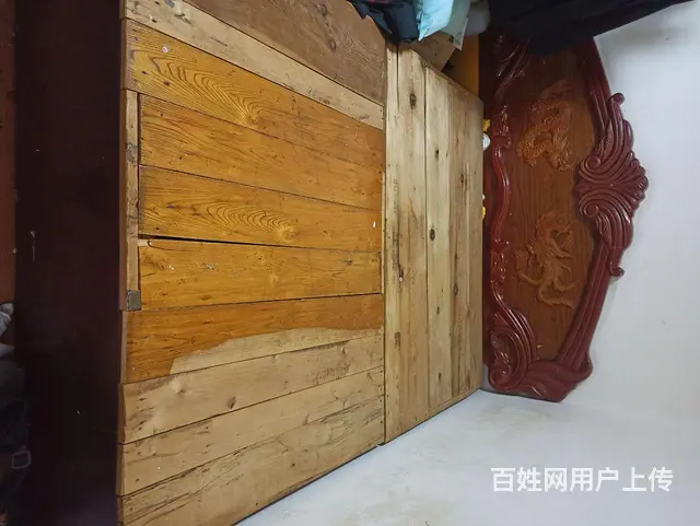 【搞定了！】红松木两箱手工制作双人床带实木床头 - 图片 5