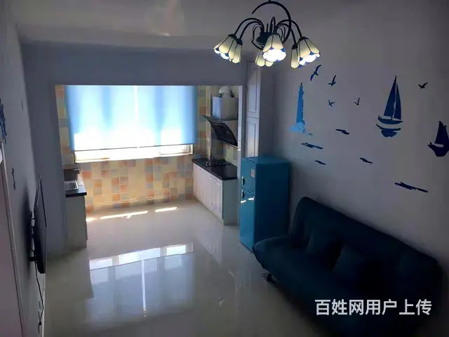 凌海家园一期6楼50平1室1厅精装床冰箱洗衣机热水器空调80 - 图片 4