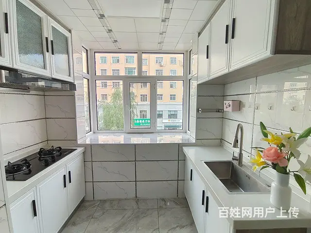 3楼 一条街，两室一厅 格局采光非常好 地热 拎包入住 - 图片 7