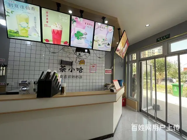 高新区裕民路营业中奶茶店整体出 - 图片 4