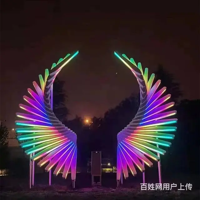 互动感应翅膀 创意互动装置暖场活动道具 厂家租售 - 图片 4