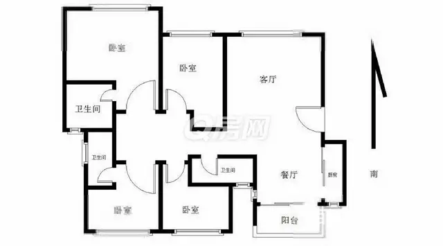 格力广场 客厅出阳台高层 无敌山景4大套间 急售580万真实 - 图片 12