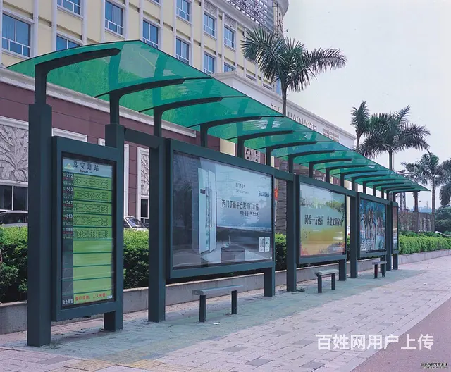 苏州卓尼PC板PC耐力板实心板候车亭生产厂家 - 图片 2
