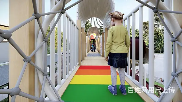 幼儿园木质组合滑梯 - 图片 6