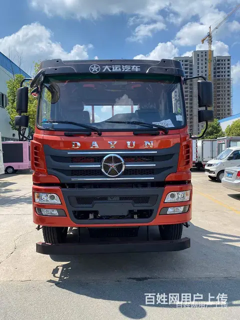 黄牌大运后八轮挖机拖板车 平板车 上牌无忧 - 图片 12
