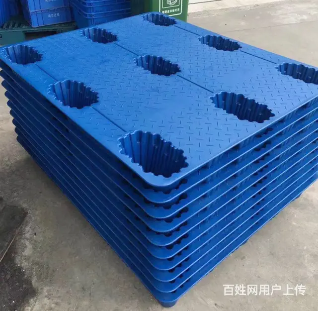 塑料接漏托盘防潮垫板叉车地拍子塑料托盘网格托盘批发 - 图片 6