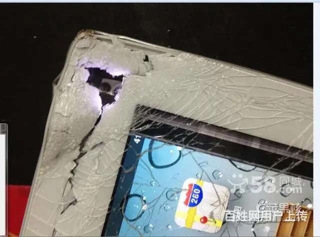ipadair进水了屏幕有水印维修多少钱 - 图片 2