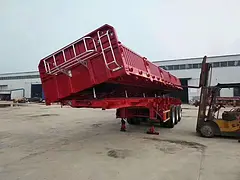 忻州厂家批发 10米-13米侧翻自卸半挂车