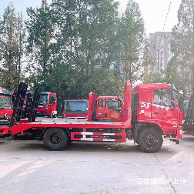 东风拉150挖机的平板车 厂家价格质量有保障 - 图片 8
