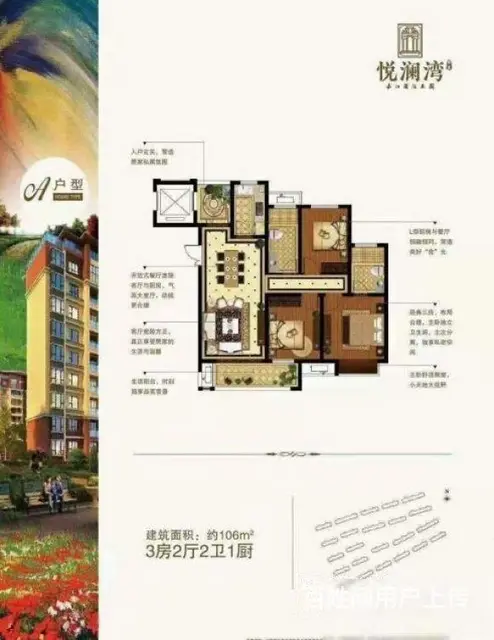 江景洋房！现房，单价7800一楼带院子 顶楼送露台,免费看房 - 图片 9