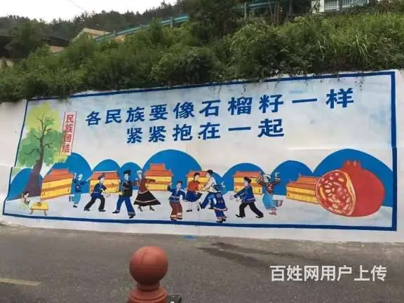 云浮墙体喷绘广告安装,汕头美丽乡村壁画,珠海空气能 - 图片 2