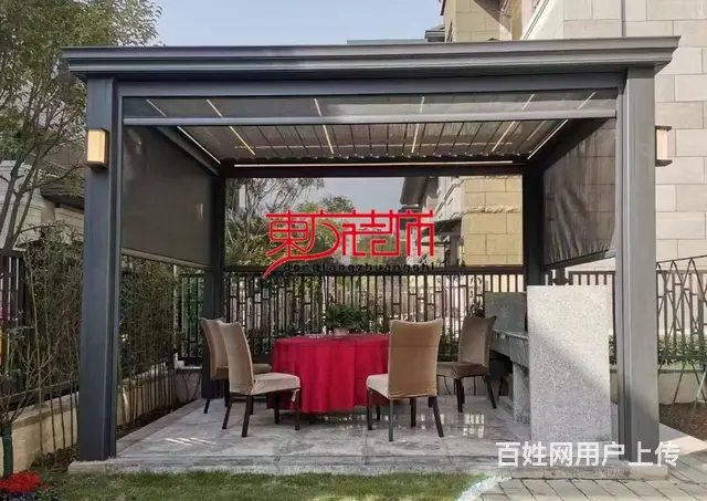 淄博阳光房设计生产厂家凉亭设计施工雨棚葡萄架遮阳棚 - 图片 12
