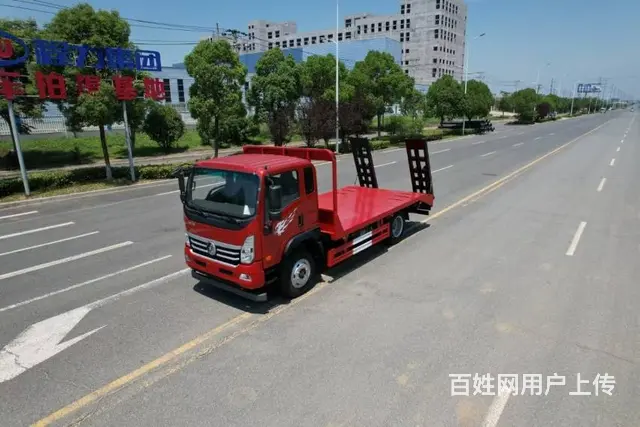 拉150挖机  车型 单桥挖机平板拖车 拖板车 - 图片 8