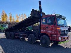 17年提车使用欧曼平板自卸车，箱长8.2米