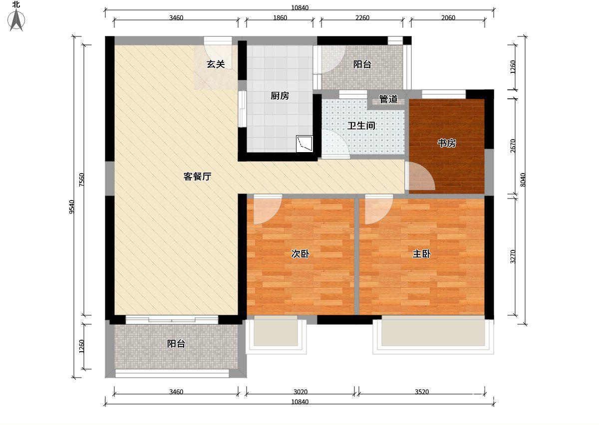 申蓝宝邸 69万 三房两厅 东南向 湛江坡头二手房出售 湛江百姓网