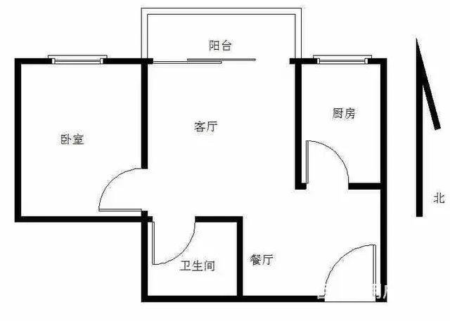 华美空间旁悦星园正规一房一厅出租 - 图片 9