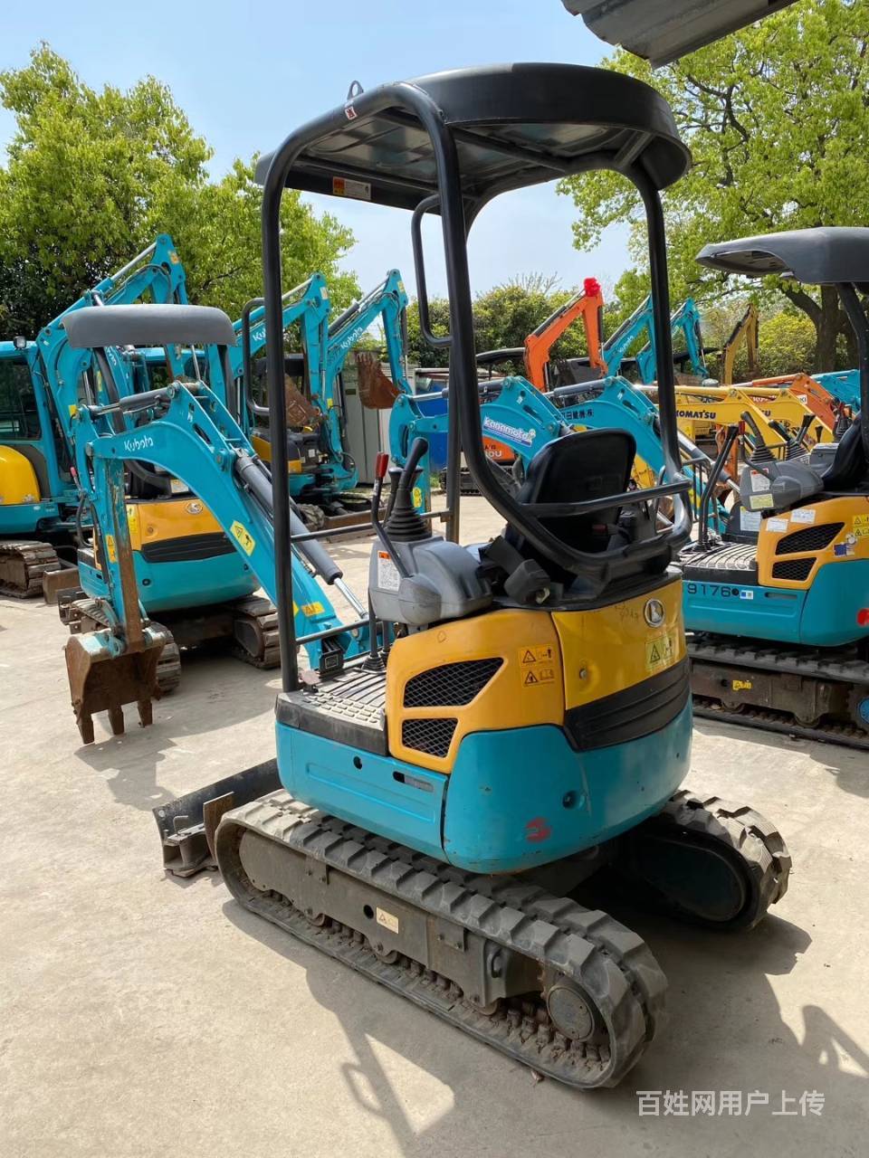 二手挖掘机久保田17,土方机,包送到家,有质保