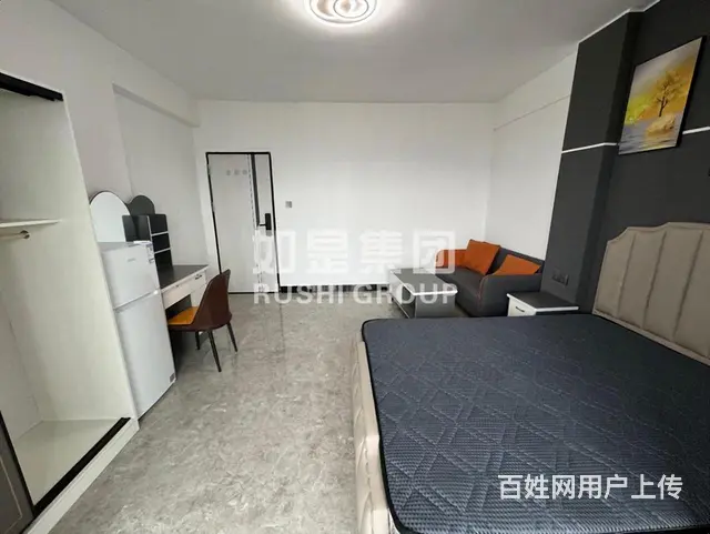 城东美仙山二期精装单身公寓，大阳台，家具家电齐全，拎包入住 - 图片 5