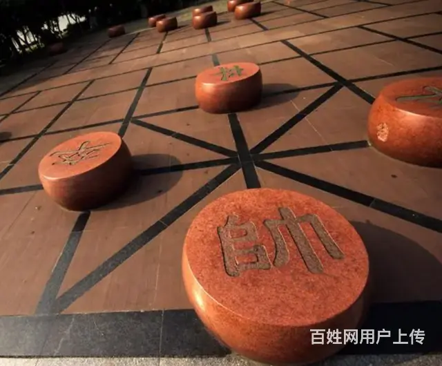象棋石雕#传统文化#户外景观石雕摆件 - 图片 2