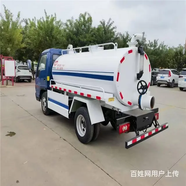 周口哪里有卖抽厕所小型抽粪车 5立方福田吸污车厂家 - 图片 4