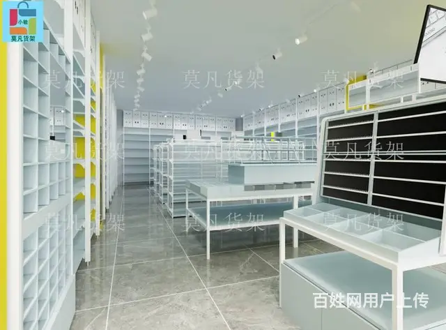 多元化精品百货店道具工艺简单-莫凡货架价格咨询 - 图片 3